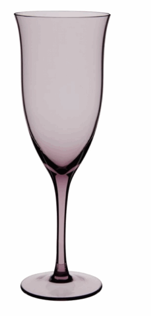 DARTINGTON CRYSTAL AURA MULBERRY TALL WINE GLASS